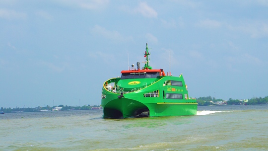 Tàu cao tốc tuyến Cần Thơ - Côn Đảo hoạt động trở lại - Ảnh 2.