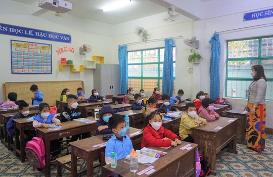 Đà Nẵng: Ngày đầu mở cửa trường mầm non, tiểu học - Ảnh 2.