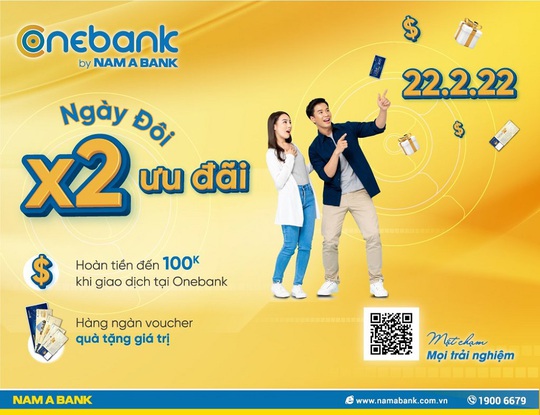 Giao dịch tại ONEBANK nhận ngay ưu đãi nhân đôi hấp dẫn - Ảnh 1.