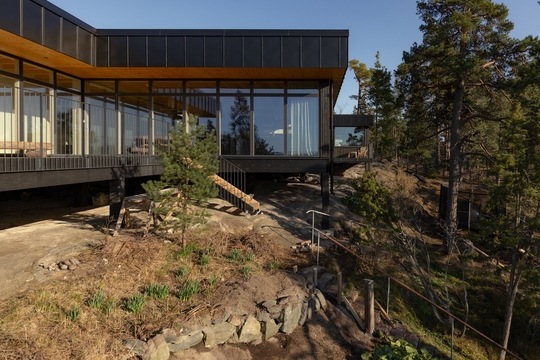 Căn nhà ngập nắng giữa rừng thông Thụy Điển - Ảnh 1.