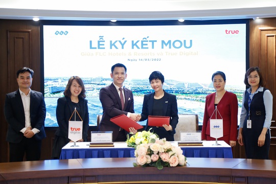 FLC Hotels & Resorts “bắt tay” Tập đoàn công nghệ hàng đầu Thái Lan trong dịch vụ nghỉ dưỡng số - Ảnh 1.