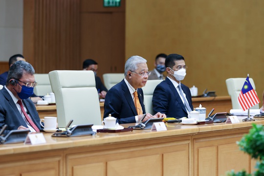 Thủ tướng Việt Nam- Malaysia hội đàm, thúc đẩy hợp tác toàn diện để phát triển sau đại dịch - Ảnh 3.