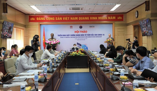 Việt Nam cấp chứng nhận hộ chiếu vắc-xin điện tử theo tiêu chuẩn châu Âu - Ảnh 1.