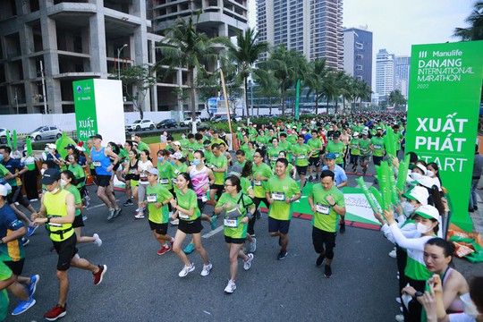Manulife Da Nang International Marathon trở lại, lan tỏa thông điệp sống khỏe và hy vọng - Ảnh 1.