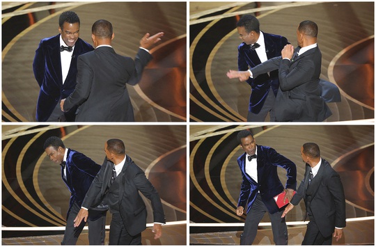 Will Smith xin lỗi Chris Rock sau cú tát tại Oscar 2022 - Ảnh 1.