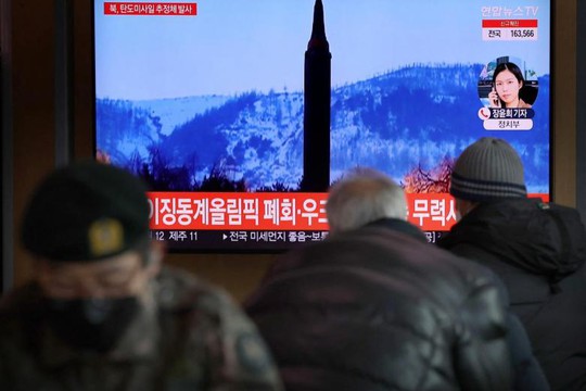 Triều Tiên thử tên lửa ngay trước thềm bầu cử tổng thống Hàn Quốc - Ảnh 1.
