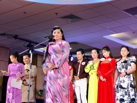 Tú Sương và Võ Hoài Long đoạt giải nhất cuộc thi Nghệ sĩ thời trang chào mừng 8-3 - Ảnh 4.
