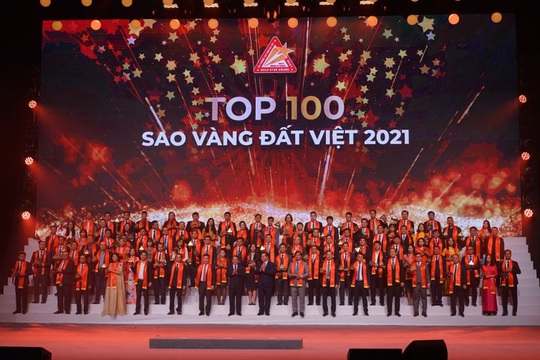 Khatoco vào Top 100 Sao Vàng Đất Việt 2021 - Ảnh 2.