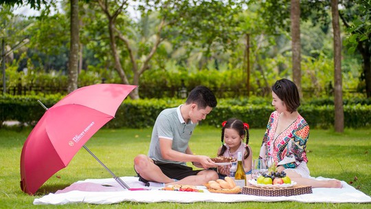 Khách tăng đột biến, các resort gần Hà Nội kín phòng trong dịp nghỉ lễ - Ảnh 3.