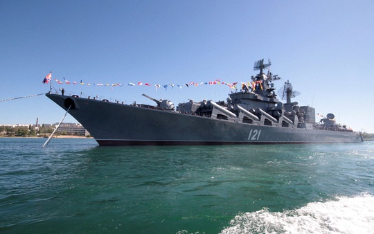Quan chức Mỹ xác nhận soái hạm Moskva chìm vì lửa Ukraine - Ảnh 1.