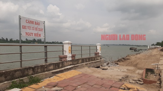 Kè chống sạt lở trăm tỉ ở Đồng Tháp liên tiếp bị… sạt lở - Ảnh 4.