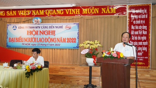 Cảng Bến Nghé: Ưu tiên đảm bảo việc làm, nâng cao phúc lợi cho người lao động - Ảnh 1.