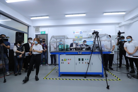 Khánh thành Phòng thí nghiệm công nghệ Ôtô Bosch tại Trường ĐH Bách khoa TP HCM - Ảnh 1.