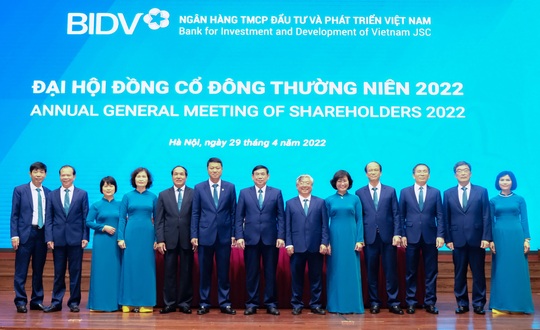 BIDV tổ chức Đại hội đồng cổ đông thường niên năm 2022 - Ảnh 3.