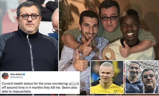 Gia đình xác nhận siêu cò Mino Raiola qua đời - Ảnh 1.
