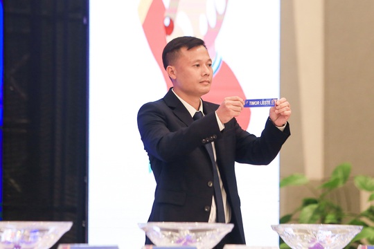 SEA Games 31: U23 Việt Nam cùng bảng Indonesia, Myanmar, Philippines và Timor Leste - Ảnh 1.