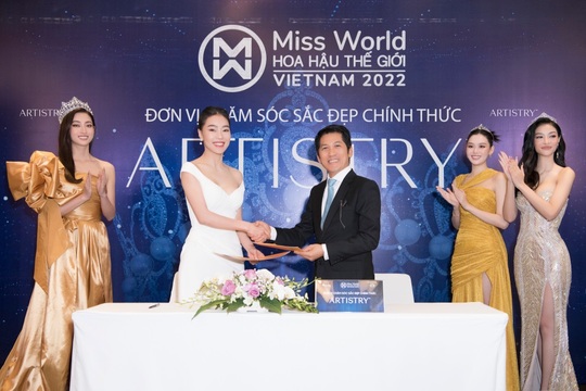 Artistry™ là đơn vị chăm sóc sắc đẹp Miss World Việt Nam 2022 - Ảnh 1.