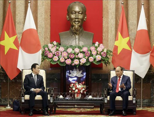 Tổng Bí thư Nguyễn Phú Trọng nhấn mạnh tiềm năng to lớn của hợp tác Việt - Nhật - Ảnh 8.