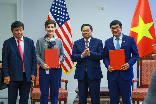 Thủ tướng Phạm Minh Chính gặp Bộ trưởng Tài chính, Thương mại Mỹ - Ảnh 8.