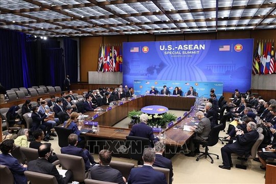 Thủ tướng Phạm Minh Chính dự thảo luận do Phó Tổng thống Mỹ chủ trì - Ảnh 6.
