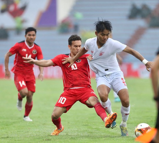 SEA Games 31: Thắng đậm Myanmar, U23 Indonesia vào bán kết - Ảnh 4.