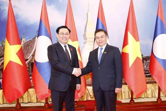 Việt - Lào đẩy mạnh hợp tác hoạt động Quốc hội - Ảnh 1.