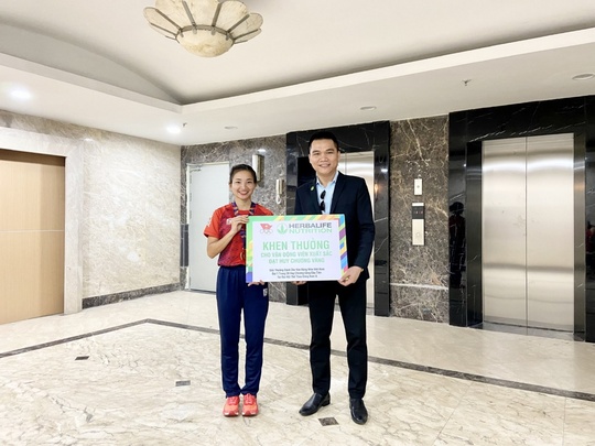 Herbalife Việt Nam thưởng nóng cho HCV của đoàn thể thao Việt Nam tại SEA Games 31 - Ảnh 1.