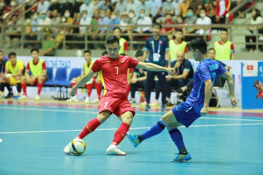 Futsal Việt Nam đoạt HCĐ SEA Games 31 - Ảnh 1.