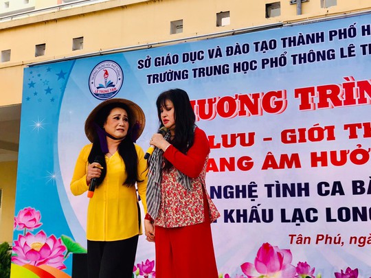 Nghệ sĩ Thanh Hằng đưa dân ca vào học đường - Ảnh 2.