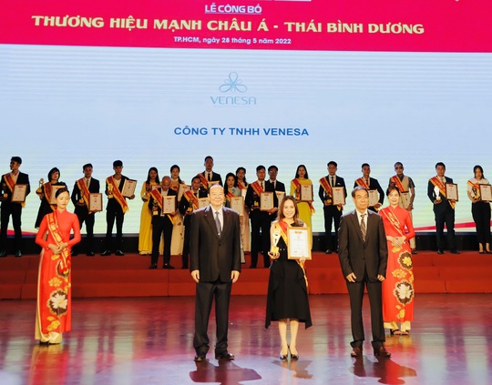 Venesa được bình chọn vào Top Thương hiệu mạnh Châu Á - Thái Bình Dương 2022 - Ảnh 1.