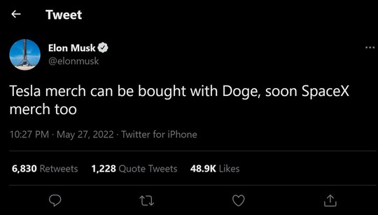 Elon Musk làm điều bất ngờ khiến giá đồng Dogecoin tăng vọt - Ảnh 1.
