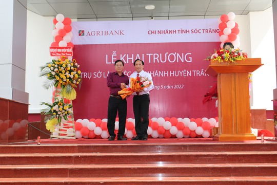 Khánh thành trụ sở làm việc của Agribank huyện Trần Đề, tỉnh Sóc Trăng - Ảnh 5.