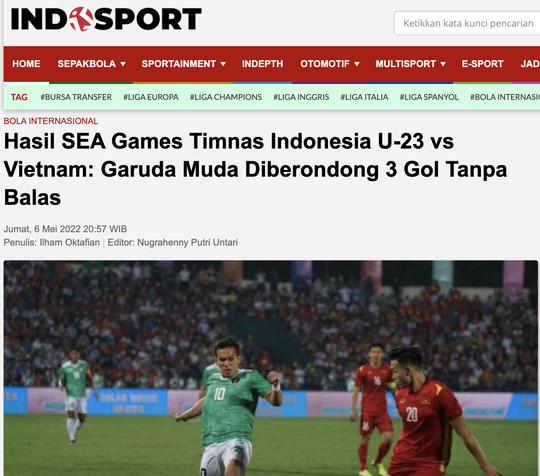 Báo chí Indonesia thừa nhận đội nhà chưa đủ đẳng cấp so tài với U23 Việt Nam - Ảnh 2.
