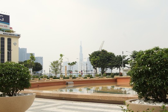 Hoàn thành hạng mục hồ cảnh quan tại công viên Mê Linh - Ảnh 2.