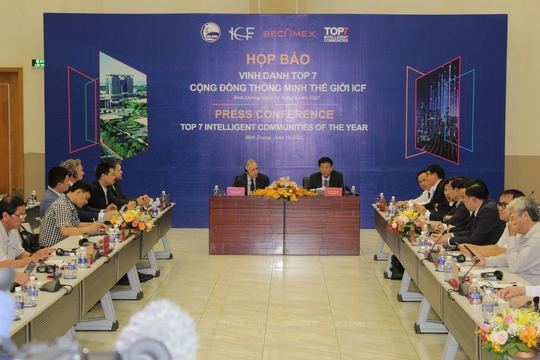 ICF vinh danh TOP 7 cộng đồng thông minh thế giới tại Việt Nam - Ảnh 1.