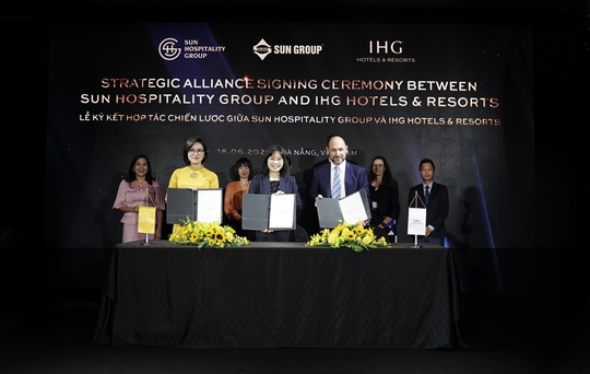 IHG Hotels & Resorts hợp tác chiến lược với Sun Hospitality Group - Ảnh 1.