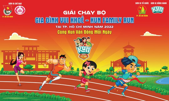 Kun Family Run 2022 – Giải chạy miễn phí cho các gia đình tại TP HCM - Ảnh 1.