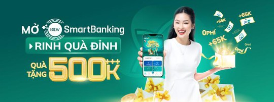 Đăng ký BIDV SmartBanking - Rinh quà đỉnh - Ảnh 1.
