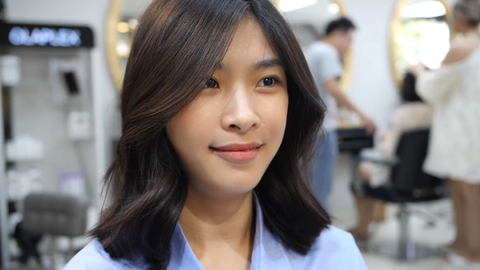 Ủng hộ bệnh nhân ung thư vú, thí sinh Hoa hậu Thế giới Việt Nam 2022 cắt phăng mái tóc - Ảnh 11.