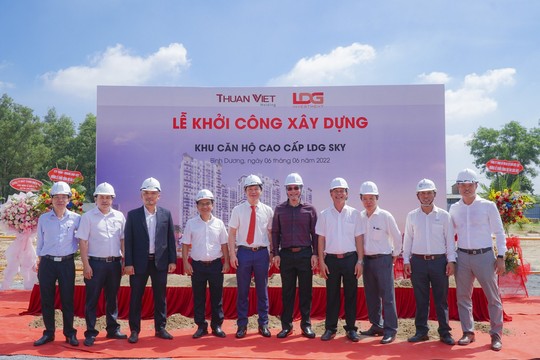 LDG Investment khởi công xây dựng Khu căn hộ cao cấp LDG Sky - Ảnh 1.