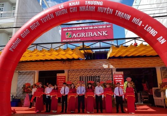 Agribank Thạnh Hóa Long An khai trương Phòng Giao dịch Tuyên Nhơn - Ảnh 1.