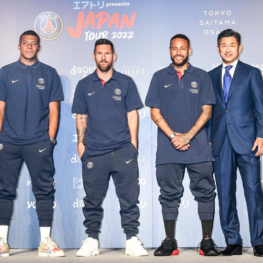 Dàn “sao” của PSG giao lưu bóng đá tại Nhật Bản - Ảnh 2.