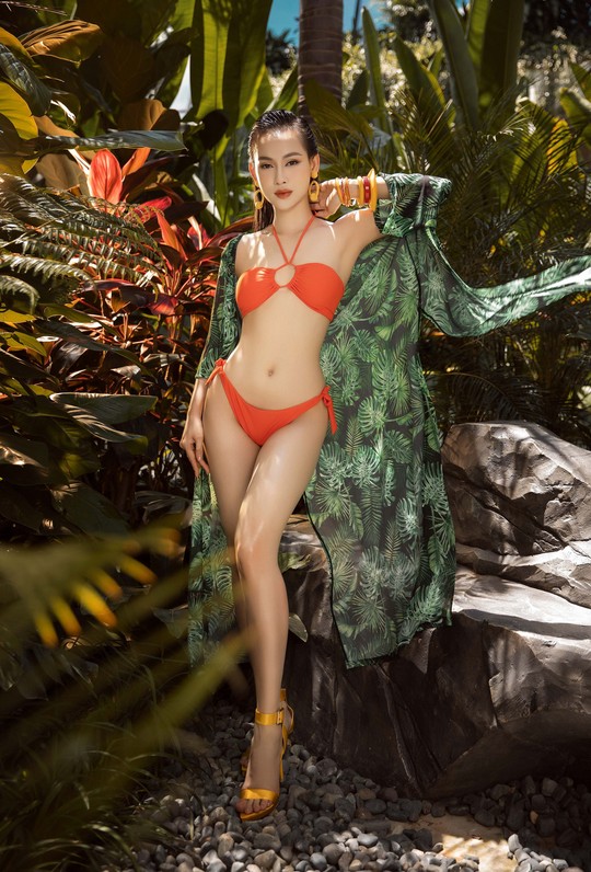 Thí sinh Hoa hậu Thế giới Việt Nam 2022 khoe vẻ đẹp nóng bỏng - Ảnh 27.
