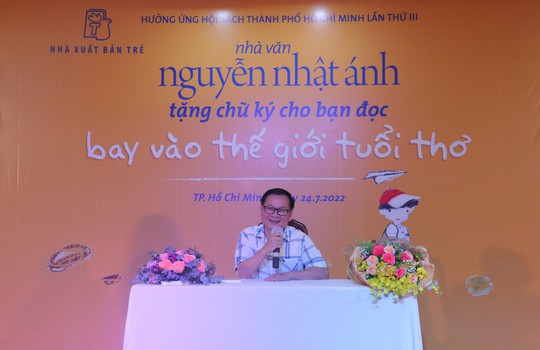 Trao giải cuộc thi “Bay vào thế giới Nguyễn Nhật Ánh” - Ảnh 3.
