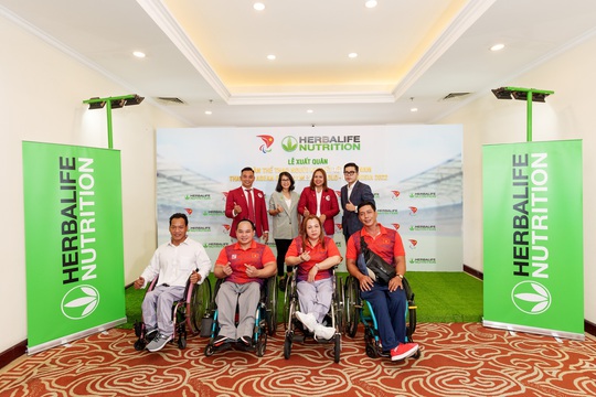 Herbalife đồng hành tổ chức lễ xuất quân cho VĐV người khuyết tật Việt Nam dự Para ASEAN Games - Ảnh 2.