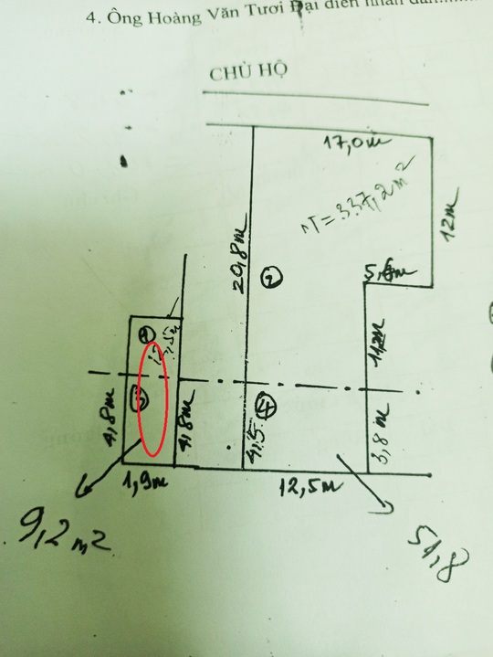 Phường chi trả nhầm tiền đền bù, một hộ dân 8 năm không đòi được quyền lợi - Ảnh 2.