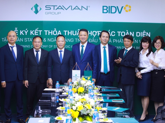 BIDV và Tập đoàn Stavian ký kết Thỏa thuận hợp tác toàn diện - Ảnh 2.