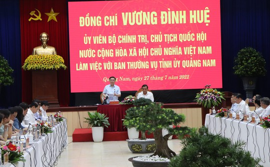 Chủ tịch Quốc hội: Quảng Nam phải kiên quyết xử lý dự án treo, chậm tiến độ - Ảnh 5.