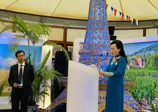 Nguyên Bộ trưởng Y tế Nguyễn Thị Kim Tiến nhận Huân chương Bắc đẩu Bội tinh - Ảnh 2.