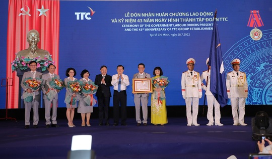 Tập đoàn TTC vinh dự đón nhận huân chương lao động cao quý - Ảnh 2.